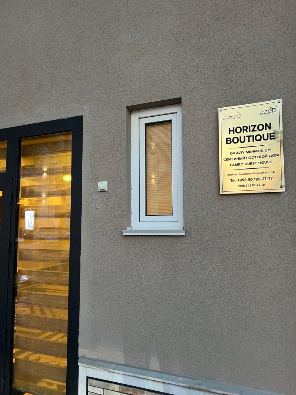 Hotel Horizon Boutique à Samarcande Extérieur photo